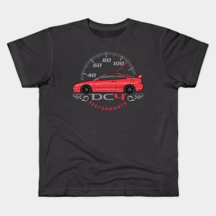 red dc4 Kids T-Shirt